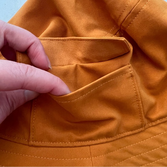 NWT Lululemon On My Level Bucket Hat with Pocket Autumn Orange M/L Unisex - Picture 8 of 10